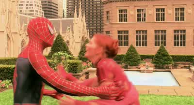 Well, beats taking the subway. - Spider Man