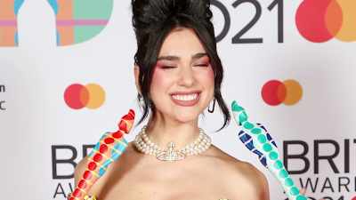 Well, being back
on the Brit stage, - Dua Lipa: Elevating