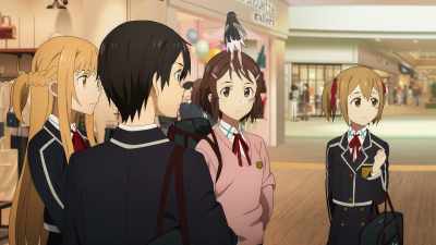 Well, after being totally immersed
in another world for three years, yeah. - Sword Art Online: The Movie – Ordinal Scale
