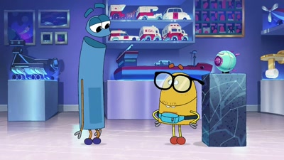 Well, better give Mr. Wonderful
his answer. Thanks, man! - StoryBots: Answer Time