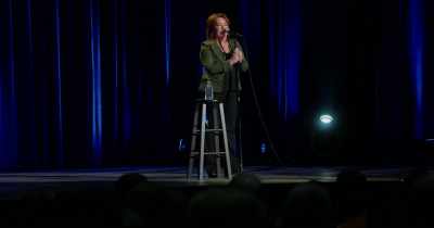 We'll bleed out over there.
We will bleed out." - Kathleen Madigan: Hunting Bigfoot