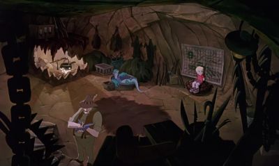 Well boy let's see if we can do something - The Rescuers Down Under
