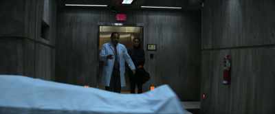 Well, you bring the cadaver up
from the intake bay, - The Possession of Hannah Grace