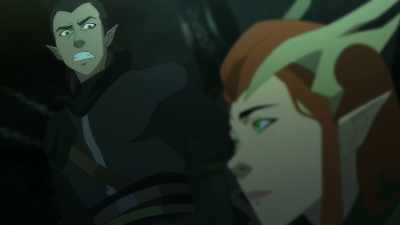 We'll buy time then. Oi,
keep him from killing Delilah! - The Legend of Vox Machina