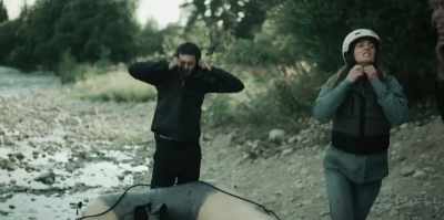 Well, we can break in
and use the landline. - River Wild