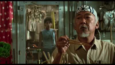 - Well, can I tell my mom when? - The Karate Kid