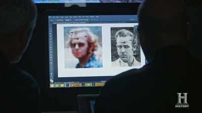 - Well, you can see the brow,
that sharp downward turn - Alcatraz Escape: The Lost Evidence