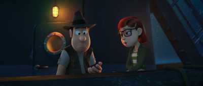 Well, can you try it on me?
Just to see how it looks. - Tad, the Lost Explorer, and the Secret of King Midas