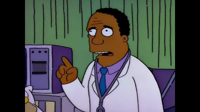 Well we can't fix his heart - The Simpsons