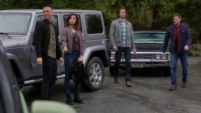 Well, her car's here. - Supernatural