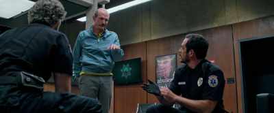 Well, to clarify,
I shot him in the head - Copshop