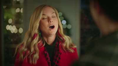 Well, my clothes were dry
and the snow let up, - Unwrapping Christmas: Olivia's Reunion