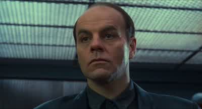 Well CohaagenI have to hand it to you It's the best mind fuck yetWell don't take my word for itSomeone you trust wants to talk to you Who is it this timeMy mother - Total Recall
