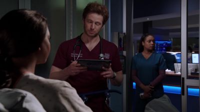 Well, Denise, your blood
sugar's pretty low. - Chicago Med