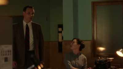 Well, they didn't look so friendly.
Oh, they won't be back again. - The Bletchley Circle: San Francisco