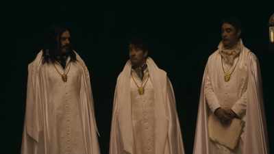 Well, he died.
That's why we're here. - What We Do in the Shadows