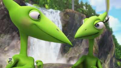 Well, digging holes does use
your sense of touch, Don. - Dinosaur Train: Adventure Island