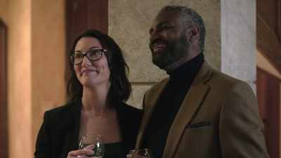 - Well, dinner should be
really intriguing. - The Perfect In-Laws