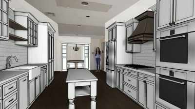 We'll do a round table
in the middle, chandelier, - Fixer Upper: Behind the Design