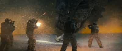We'll do an emergency vertical take-off at max RPM. - Godzilla: King of the Monsters