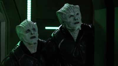 Well, that doesn't
look friendly. - The Orville