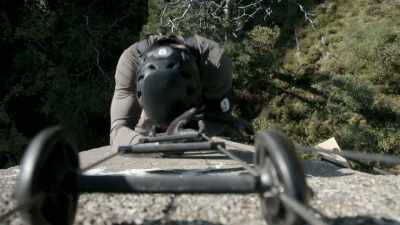 Well done, number nine. Keep going,
all the way to the top. - Celebrity SAS: Who Dares Wins