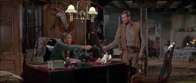 Well, don't stand there.
Go get him ! - The War Wagon