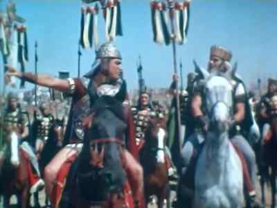 We'll encamp over there by the water. - Esther and the King