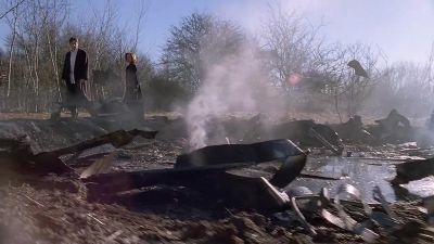 Well, if Esther wanted to leave
her body, she got her wish. - The X-Files