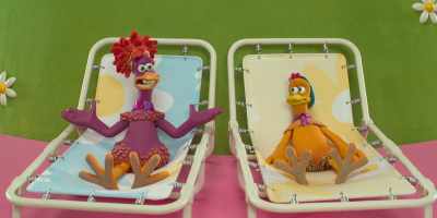 Well, everyone can do that here. [gasps] - Chicken Run: Dawn of the Nugget