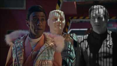 Well, except the one time we landed on
Backwards World and I needed... - Red Dwarf: The Promised Land