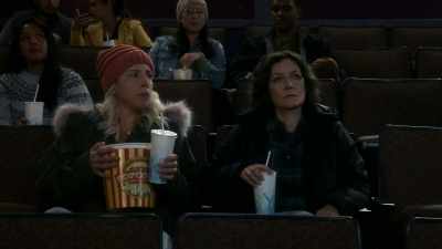 Well, that explains why
he's sitting with a date - The Conners