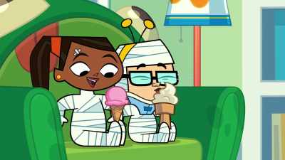 - Well, faking those injuries
was fun while it lasted. - Total DramaRama