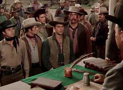 Well, fella,
what've you got to say? - Kansas Raiders