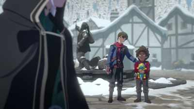 We'll find help for the egg.
Just meet back here at the statue. - The Dragon Prince