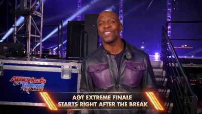 We'll find out which acts
make it to the finale shortly. - America's Got Talent: Extreme