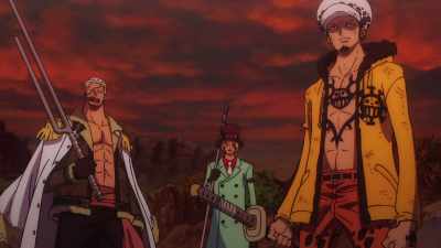 We'll finish him at once
before he starts to absorb more. - One Piece: Stampede