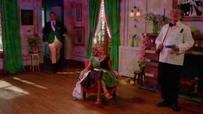Well, first, we have Sam
modeling The Dust Bowl. - At Home with Amy Sedaris