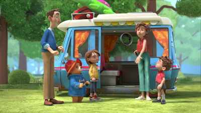 Well, first we'd get out
all the camping chairs - The Adventures of Paddington