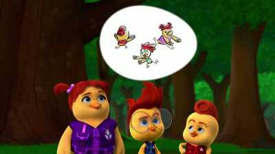 Well, fist we decided to panic
and run around and scream - The Chicken Squad