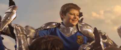 Well fought. We did it.
Well done! - The Kid Who Would Be King