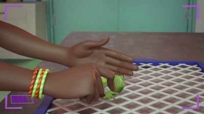Well, frogs absorb water
through their skin, - LEGO Friends: Girls on a Mission