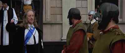 Well, gentlemen, are you afraid to
kill your king with an open face? - Cromwell