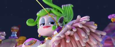 - We'll get you guys out of here.
- ♪ Moving on ♪ - Trolls Band Together