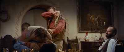 Well, get him off me! - The Comancheros