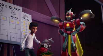 - Well, get ready to go hungry,
because Robby - Transformers: EarthSpark