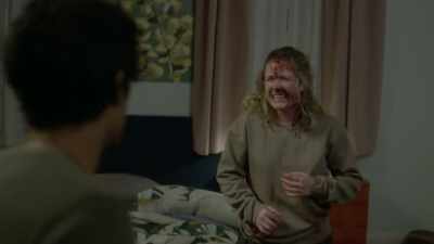 We'll get you something to help
when you let us look at that cut - Wakefield
