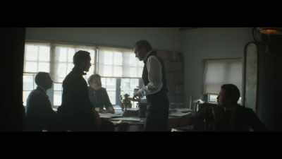Well, he gets so
wrapped up in the drama - Abraham Lincoln