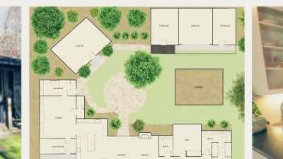 We'll go with a modern look
all around with a new deck - Why the Heck Did I Buy This House?