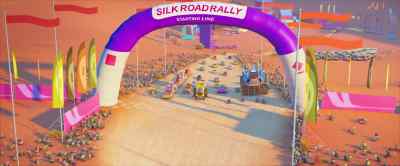 Well, good day, race fans. - Rally Road Racers